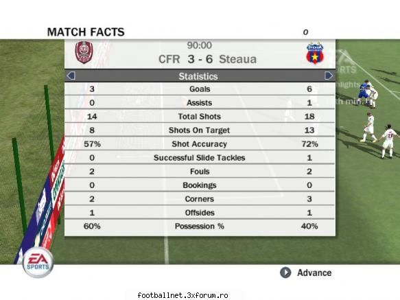 cfr 3-6 fifa 08  - liga 1 (editia 1)