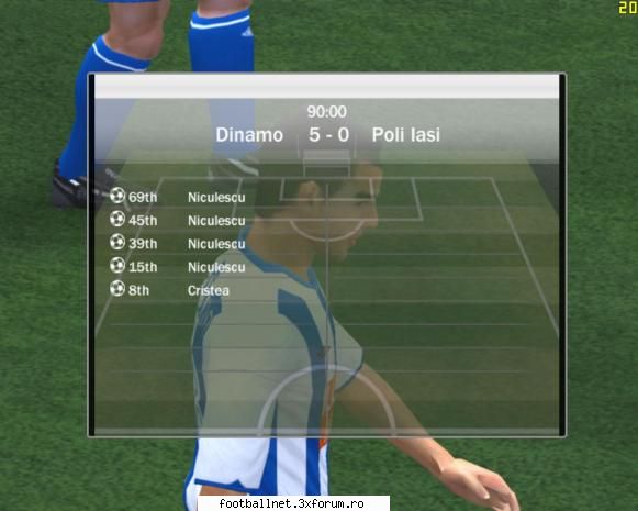 dinamo - poli iasi 5-0 :zzz:  :zzz:  :zzz: fifa 08  - liga 1 (editia 1)