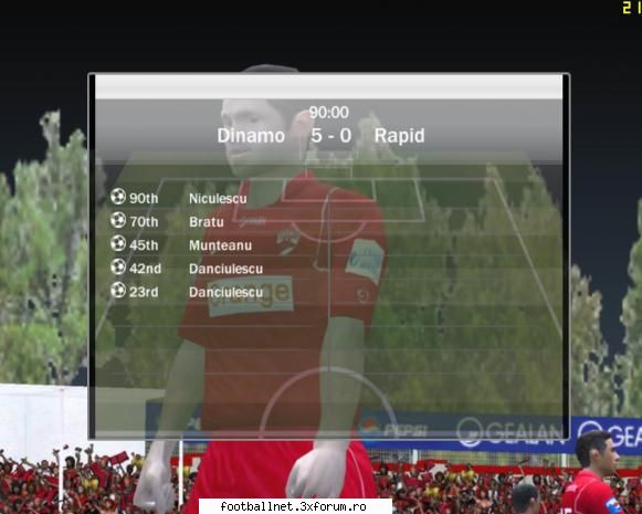 dinamo - rapid 5-0 :finger:  :finger:  :finger: fifa 08  - liga 1 (editia 1)