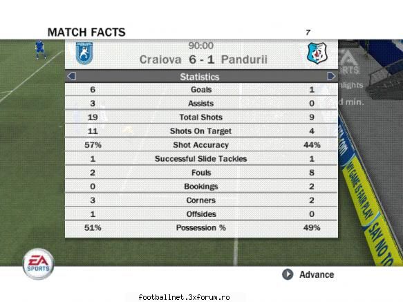 craiova panduri :finger:  :finger: il batui cu 4-0 si ii mai dadui o sansa:)) fifa 08  - liga 1